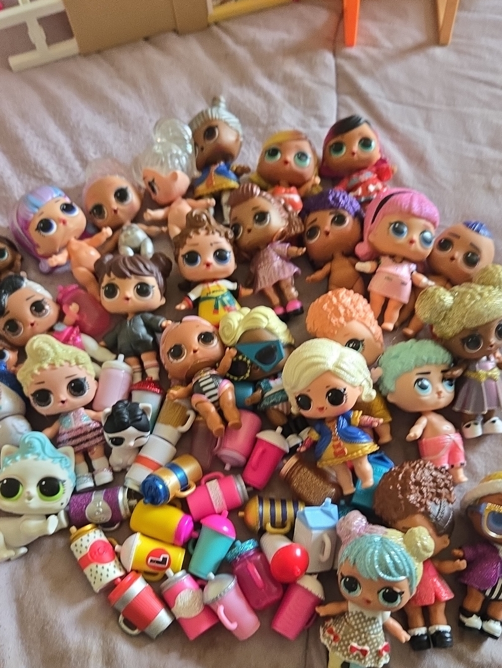 L.O.L. Surprise! Dolls and Accessories - Pink, Blue, Gold, Purple